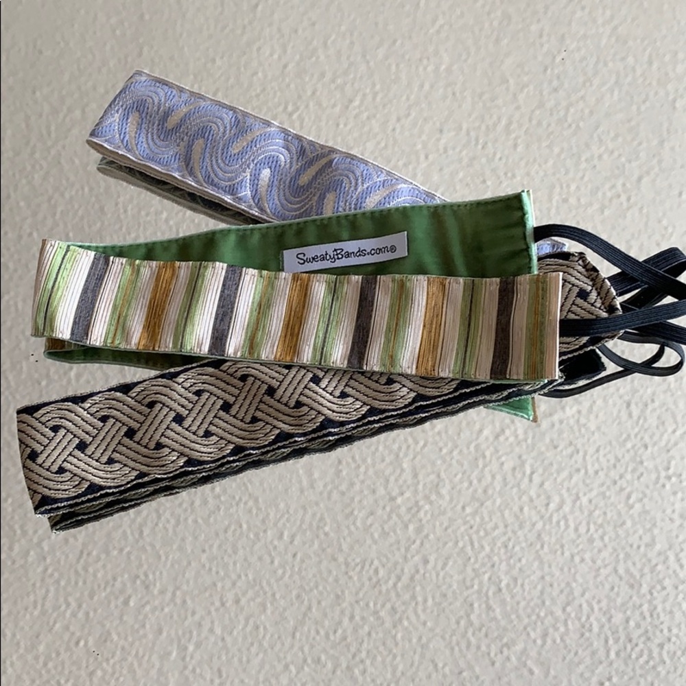 Three Pack Thick Sweaty Bands